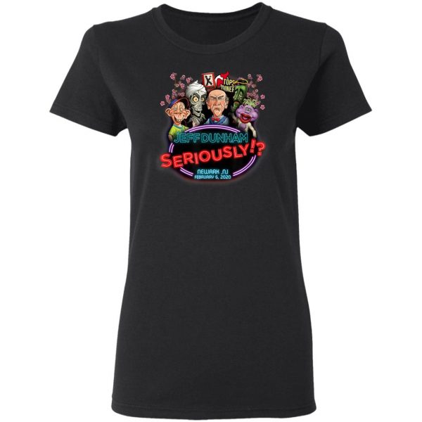 Jeff Dunham Newark, NJ T-Shirt, Hoodie, LS