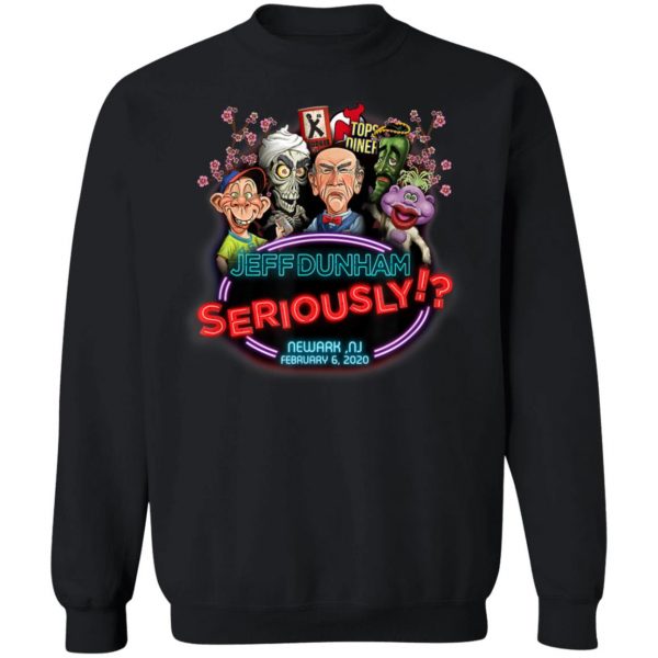 Jeff Dunham Newark, NJ T-Shirt, Hoodie, LS