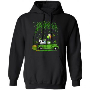 Blue Truck Pickup Westie St Patricks Day Dog Lovers T-Shirt, Long Sleeve, Tank Top