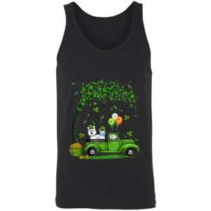 Blue Truck Pickup Westie St Patricks Day Dog Lovers T-Shirt, Long Sleeve, Tank Top