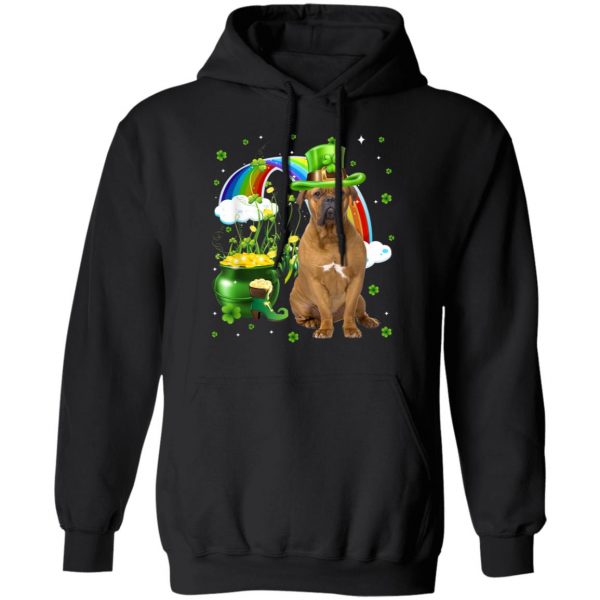 Boerboel St Patricks Day Irish Shamrock Dog T-Shirt, Long Sleeve, Tank Top