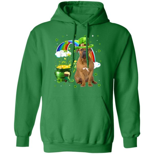 Boerboel St Patricks Day Irish Shamrock Dog T-Shirt, Long Sleeve, Tank Top