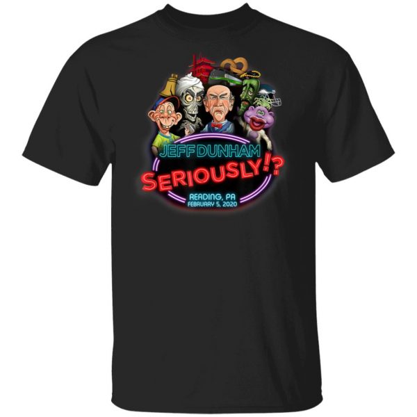 Jeff Dunham Reading, PA T-Shirt, Hoodie, LS