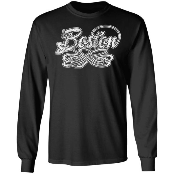 Boston Irish Celtic Knot Shamrock St. Patricks Day T-Shirt, Long Sleeve, Tank Top