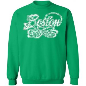 Boston Irish Celtic Knot Shamrock St. Patricks Day T-Shirt, Long Sleeve, Tank Top