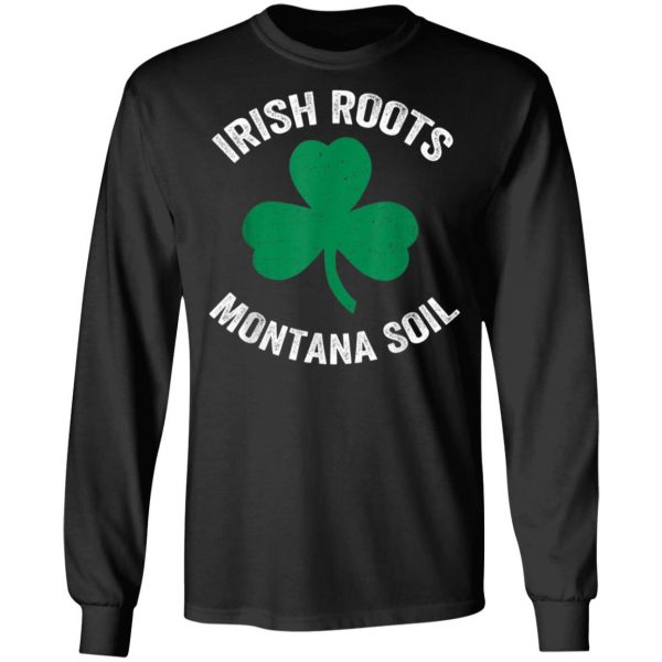 Butte Montana St. Patricks Day Irish Shamrock T-Shirt, Long Sleeve, Tank Top