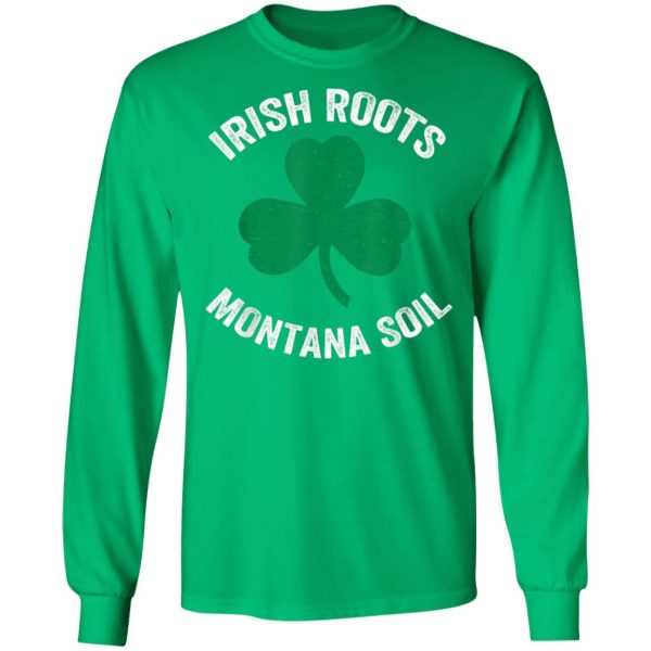 Butte Montana St. Patricks Day Irish Shamrock T-Shirt, Long Sleeve, Tank Top