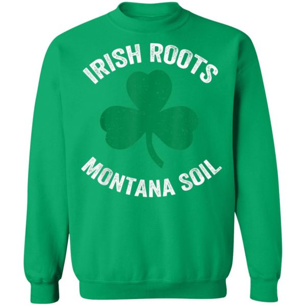 Butte Montana St. Patricks Day Irish Shamrock T-Shirt, Long Sleeve, Tank Top