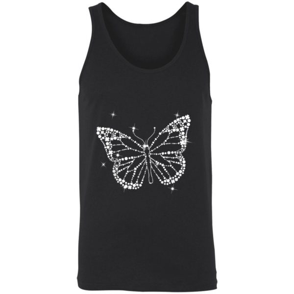 Butterfly Irish Leaf and Star St. Patrick Day Clover Lucky T-Shirt, Long Sleeve, Tank Top