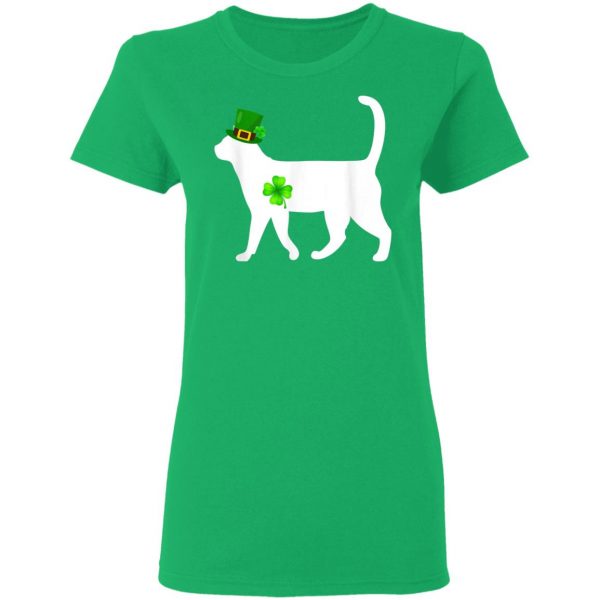 Cat Lucky Patricks Day T-Shirt, Long Sleeve, Tank Top