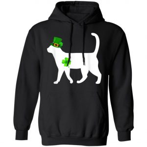 Cat Lucky Patricks Day T-Shirt, Long Sleeve, Tank Top