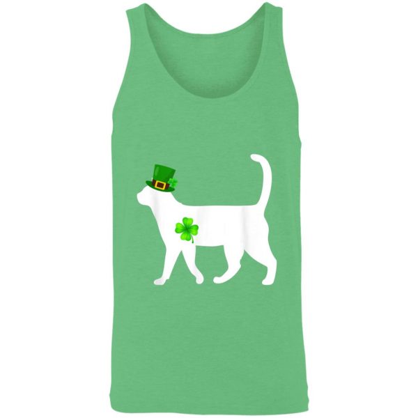 Cat Lucky Patricks Day T-Shirt, Long Sleeve, Tank Top