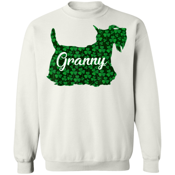 St Patrick Day Shamrock Scottish Dog Mom Outfit Irish Granny T-Shirt, Hoodie, Long Sleeve