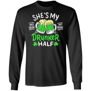 Couples St. Patricks Drinking Party Irish T-Shirt, Long Sleeve, Hoodie