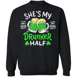 Couples St. Patricks Drinking Party Irish T-Shirt, Long Sleeve, Hoodie