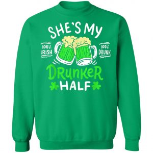 Couples St. Patricks Drinking Party Irish T-Shirt, Long Sleeve, Hoodie