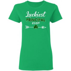 Cute Luckiest Principal Ever St Patricks Day T-Shirt, Long Sleeve, Hoodie