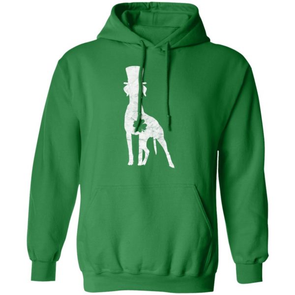 Retro Pointer Hat Gift Irish Shamrock Dog St Patricks Day T-Shirt, Hoodie, Long Sleeve