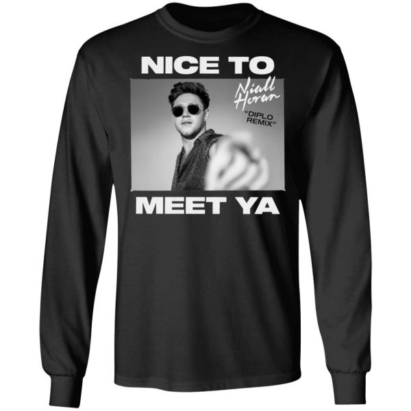 Niall Horan Shirt – Nice To Meet Ya Hoodie, Long Sleeve