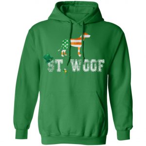 St. Patricks Day Flag American St. Woof Dalmatian Dog T-Shirt, Hoodie, Long Sleeve