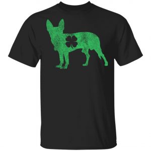 St. Patricks Day Dog Pet Chihuahua Irish Green Shamrock T-Shirt, Hoodie, Long Sleeve