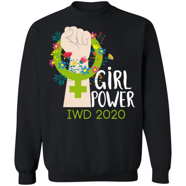 Girl Power IWD 2020 – International Womens Day Designs Slim Fit T-Shirt, Long Sleeve