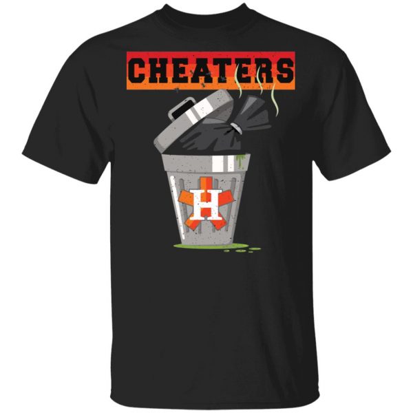 Houston Trashtros Asterisks Cheaters Trash Can Shirt, Long Sleeve, Hoodie