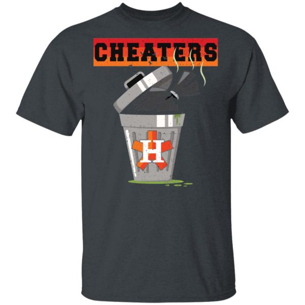 Houston Trashtros Asterisks Cheaters Trash Can Shirt, Long Sleeve, Hoodie