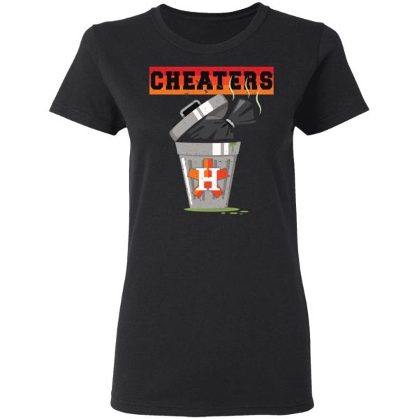 Houston Trashtros Asterisks Cheaters Trash Can Shirt, Long Sleeve, Hoodie