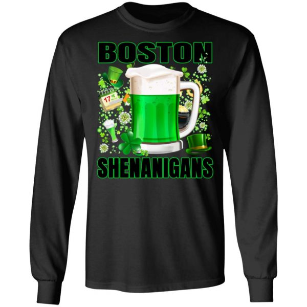 Boston St Patricks Day 2020 Irish Parade Shamrock Beer T-Shirt, Long Sleeve, Hoodie