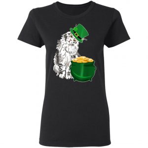Lucky Maine Coon St Patricks Day T-Shirt, Long SLeeve, Hoodie