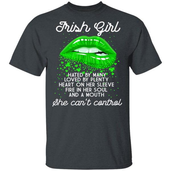 Irish Girl Patricks Day T-Shirt, Long Sleeve, Hoodie