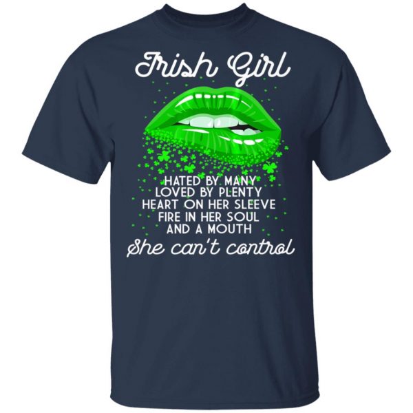 Irish Girl Patricks Day T-Shirt, Long Sleeve, Hoodie