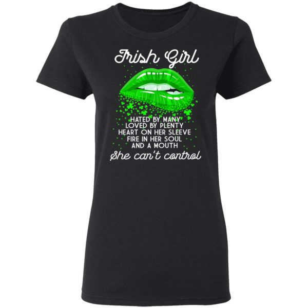 Irish Girl Patricks Day T-Shirt, Long Sleeve, Hoodie