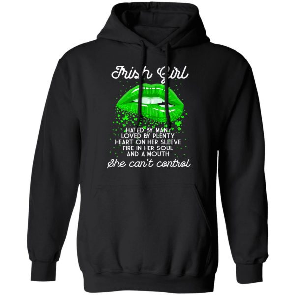 Irish Girl Patricks Day T-Shirt, Long Sleeve, Hoodie