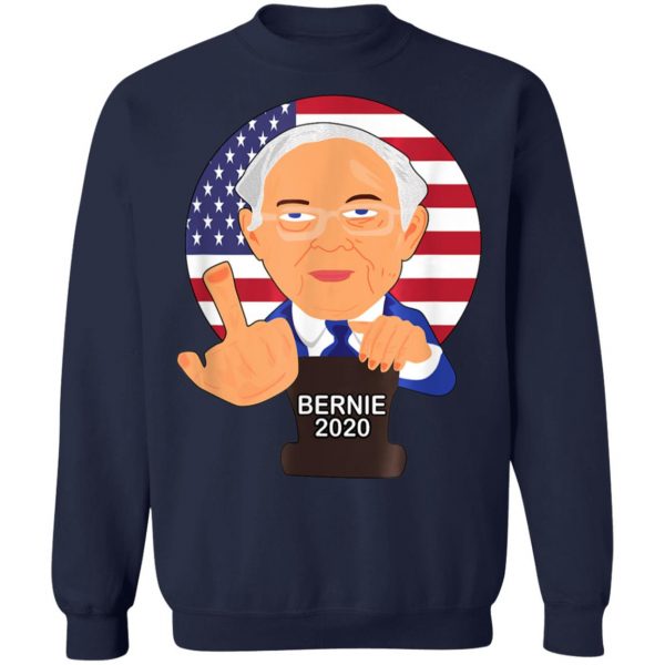 Pro Bernie Sanders 2020 Gifts Democrat Round USA Flag T-Shirt, Long Sleeve, Hoodie