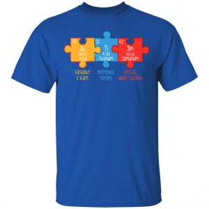Autism Awareness Puzzle Chemical Element Autism Month T-Shirt, Long Sleeve, Hoodie