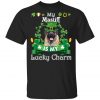 My Papillon Dog Is Lucky Charm Leprechaun St Patrick Day T-Shirt, Long Sleeve, Hoodie