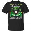 My Shiba Inu Dog Is Lucky Charm Leprechaun St Patrick Day T-Shirt, Long Sleeve, Hoodie