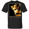 Save The Koalas Bear Australian Animals Vintage T-Shirt, Long Sleeve, Hoode