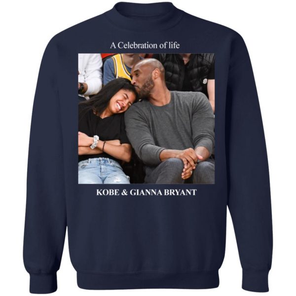 Kobe And Gigi Memorial A Celebration Of Life Kobe And Gianna Bryant 2020 T-Shirt