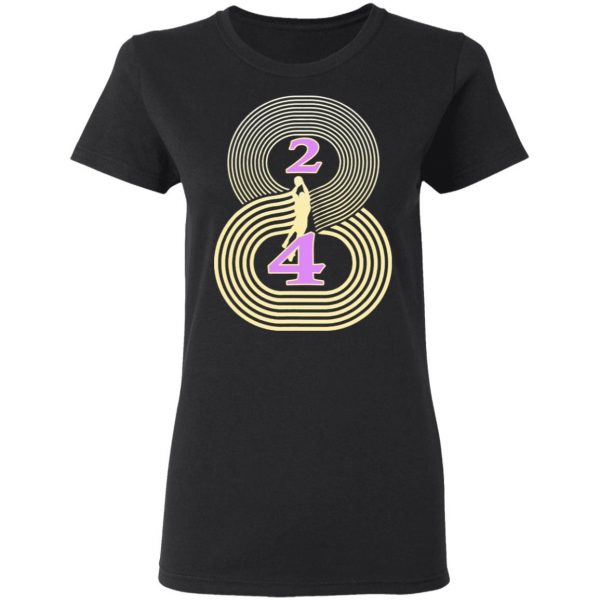 NUMBER 8 AND 24 BASKETBALL SPORT MEMORIAL KOBE AND GIGI T-SHIRT, LONG SLEEVE, HOODIE