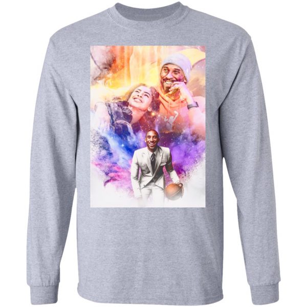 KOBE WITH GIGI Memorial T-Shirt, Long Sleeve, Hoodie