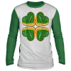 Flossing Leprechaun St. Patricks Day Irish Shamrock Gift T-Shirt, Long Sleeve, Hoodie