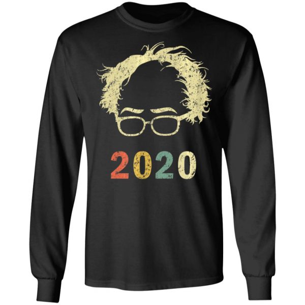 Bernie 2020 Glasses Hair Bernie Sanders T-Shirt, Long Sleeve, Hoodie