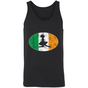 Beautiful Irish Flag Mixed Ballet Girl St Patrick Day T-Shirt, Long Sleeve, Tank Top