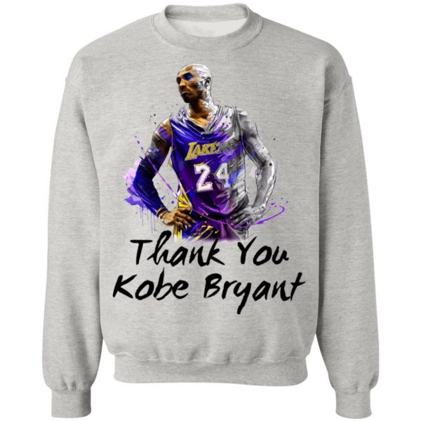 Rip Kobe Bryant Thank You Kobe Shirt, Long Sleeve