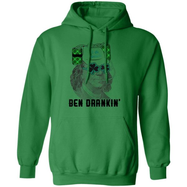Ben Drankin Lover Drinking Green Beer St Patricks Day T-Shirt, Long Sleeve, Tank Top