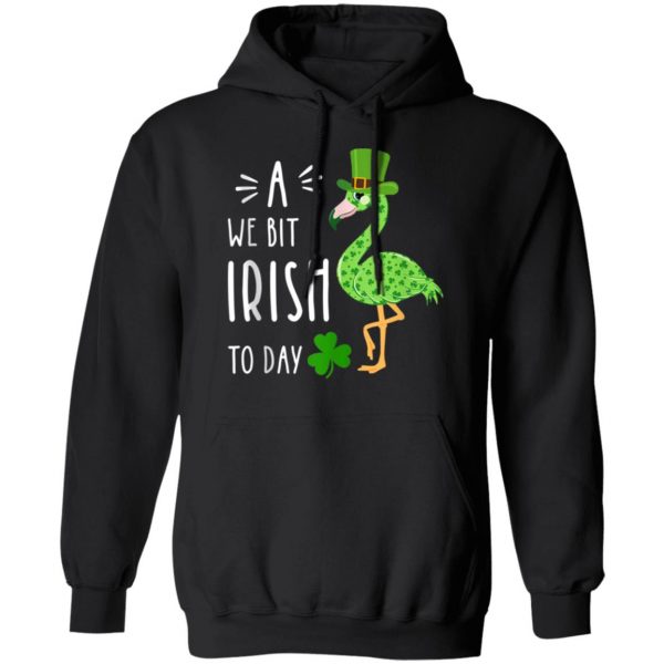 A We Bit Irish To Day Flamingo For St. Patricks Day Shirt, Tank Top
