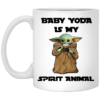 Cute Force Mug – Mandalorian Baby Yoda Mug, Necklace